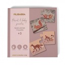 Filibabba puzzle mama a dieťa nordic animals