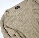 Massimo Dutti Beżowy Sweter 38 M Rozmiar M