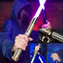 СВІТЛОВИЙ МЕЧ, ЩО СВІТИТЬСЯ ЗІ ЗВУКОМ STAR WARS ІГРАШКОВИЙ RGB 16 КОЛ МЕТАЛ МЕЧ