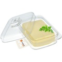 СТЕКЛЯННАЯ МАСЛЕНКА С КОНТЕЙНЕРОМ С КРЫШКОЙ