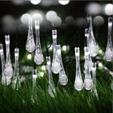 СОЛНЕЧНЫЕ САДОВЫЕ ЛАМПЫ НА ТЕРРАСЕ НА УЛИЦЕ 10м 100LED