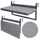 СТОЛ БАЛКОННЫЙ, СКЛАДНОЙ, ДЛЯ БАЛКОНА, ТЕРРАСЫ, ПОДВЕСНОЙ, РЕГУЛИРУЕМАЯ БАЛЮСТРАДА