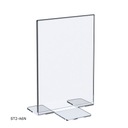 A6 - Подставка для меню из плексигласа для описания, папки-буклета /N