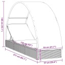 Шезлонги Та Шезлонги Сірий Шезлонг 140 Cm