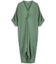 Voľné oversize šaty tunika s ozdobnou prednou časťou CLEO unisize Pohlavie Výrobok pre ženy