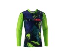 LEATT ФУТБОЛКА MOTO 5.5 ULTRAWELD JERSEY JUNGLE CZARNY/GRANATOWY/ZIELONY S  фото 13