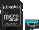 Карта памяти Kingston Canvas Go! Плюс 64 ГБ