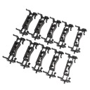 10 PIÈCES MOULURE TOITS ÉTRIER DE FREIN RAIL OKAPOWEJ MN142343photo 9