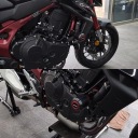 CRASH ПОДДОНИ MODEER DO HONDA CB750 HORNET 2022-2023 ЧОРНІ ЧОХОЛ РАМИ  фото 8