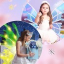 Електричні Крила Феї Led Для Дівчаток Костюм Метелика Наряди
