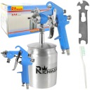 НИЖНИЙ БАК РАСПЫЛИТЕЛЯ 600 МЛ СОПЛА 1,5 ММ СОЕДИНИТЕЛЬ 1/4 RICHMANN