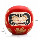 3x Japonská figúrka bábiky Daruma Bohatá ozdoba Druh Okrasný strom