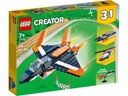 LEGO CREATOR Сверхзвуковой реактивный самолет 31126