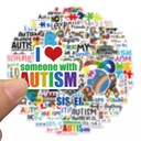 НАКЛЕЙКИ AUTISM MIX НАКЛЕЙКИ STICKERBOMB 50 шт.
