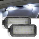 1 ПАРА DC12V 3200K 18 ДІОД LED (СВІТЛОДІОД) ОСВІТЛЕННЯ НОМЕРА НОМЕРА НОМЕРА R  (18704080201) фото min 9