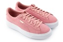 Topánky PUMA SUEDE PLATFORM športové kožené ružové dámske veľ. 40 Kód výrobcu 362223 14