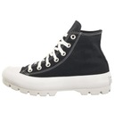 Topánky Tenisky Dámske Converse CTAS Lugged Hi Black/White/Black Čierne Vrchný materiál textil