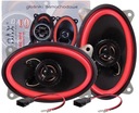 МОЩНЫЕ ДВУХПОЛОСНЫЕ АВТОМОБИЛЬНЫЕ ДИНАМИКИ 15 x 9 см, 4 x 6