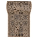 FLOORLUX ковер 100 см, шнурок, с окантовкой v29