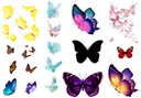 Временные татуировки для детей бабочки