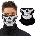 KOMINIARKA KOMIN BANDANA CHUSTA CZASZKA CZARNA