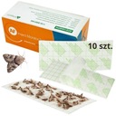 ЛОВУШКА ДЛЯ МОЛИ ДЛЯ ОДЕЖДЫ ОДЕЖДА ПИЩЕВЫЕ ФЕРОМОНЫ ПРИМАНКА 10 УСТАНОВОК