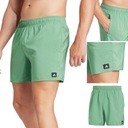 ШОРТЫ МУЖСКИЕ ADIDAS SOLID CLX, ШОРТЫ ДЛЯ ПЛАВАНИЯ, ЗЕЛЕНЫЕ S