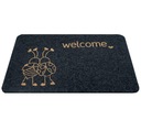 КОВРИК ДЛЯ ОБУВИ ВХОДНОЙ ДОМАШНИЙ, УЛИЧНЫЙ, МОДНЫЙ, 40х60