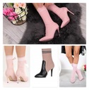 POLLINI členkové čižmy ružové ponožky 38 Farba podrážky čierna