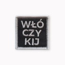 Нашивка на липучке WŁÓCZYKIJ, нашивка с моралой