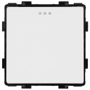 MIUUN Модуль одиночного переключателя белый для рамок MIUUN