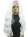 БЕЛЫЙ ПАРИК БЕЛЫЕ ОЧЕНЬ ДЛИННЫЕ ВОЛОСЫ ДЛИНА 90СМ