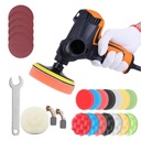 ЭЛЕКТРОМОБИЛЬНАЯ ПОЛИРОВАЛЬНАЯ МАШИНА 980 ВТ + ПОЛИРОВАЛЬНЫЙ НАБОР