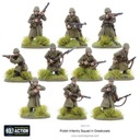 BOLT ACTION Польский пехотный отряд в шинелях