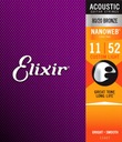 Струны Elixir 11027 Nanoweb Custom Light 11-52