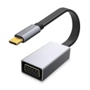 МУЛЬТИМЕДИЙНЫЙ АДАПТЕР PLATINET USB-C НА VGA 1080 60 Гц [44711]