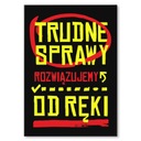 PLAKAT PREZENT BLACHA DO WARSZTATU PRACY DOMU