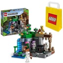 Klocki LEGO Minecraft 21189 Loch Szkieletów + Torba Prezentowa LEGO