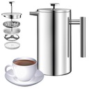 КОФЕМАШИНА ФРЕНЧ-ПРЕСС С ДВОЙНОЙ СТЕНКОЙ