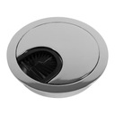 Przepust kablowy, Przelotka fi 80mm - chrom