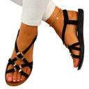 ЖЕНСКИЕ ЧЕРНЫЕ ЭЛЕГАНТНЫЕ САНДАЛИИ НА ЛЕТО