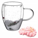 Стакан рождественская чашка кофейня чая с двойным стеклянным камиллом