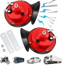 300DB HAUT-PARLEUR AVERTISSEUR SONORE KLAXON SIGNAL SONORE 12V VERS VOITURES MOTOCYCLETTEphoto 7