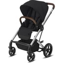 Cybex Wózek BALIOS S LUX DEEP BLACK srebrna rama
