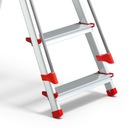 Алюминиевая лестница PRO с 5-ступенчатыми поручнями BAULICH, ПОЛЬСКИЙ продукт