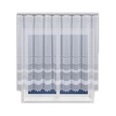 Жаккардовая штора 018669, высота 170 см, белая, по метражу