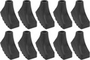 10 Koncovky pre palice Nordic Walking Trekking Topánočky Gumy na palice Hmotnosť (s balením) 0.6 kg