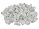 NEKU Резиновая накладка на вилку RJ45, белая, 10 шт.