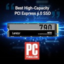 Lexar | SSD | NM790 | 2000 GB | SSD tvarový faktor M.2 2280 | Rozhranie SSD M. Séria ASX6000PNP-256GT-C