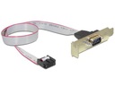 COM 10-контактный адаптер IDC Serial DB9 CC-DB9ML-01, 40 см